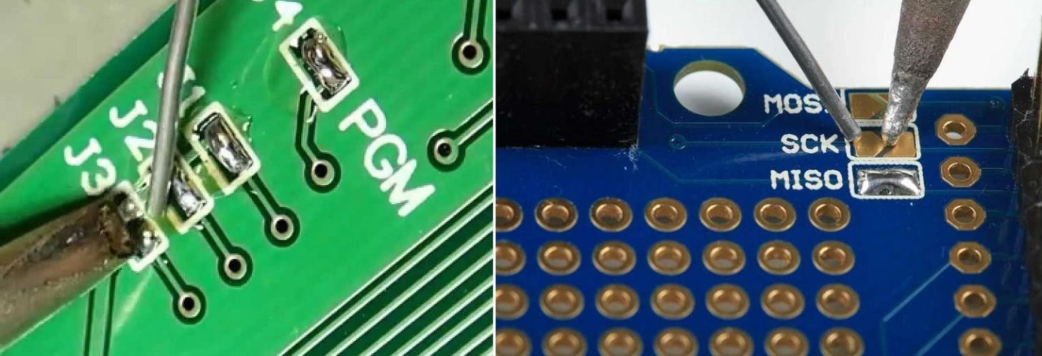 mạch in PCB, thiết kế, solder jumped 