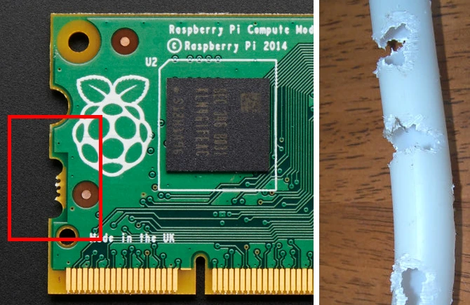 mạch in PCB, PCB, MOUSE BITES PCB