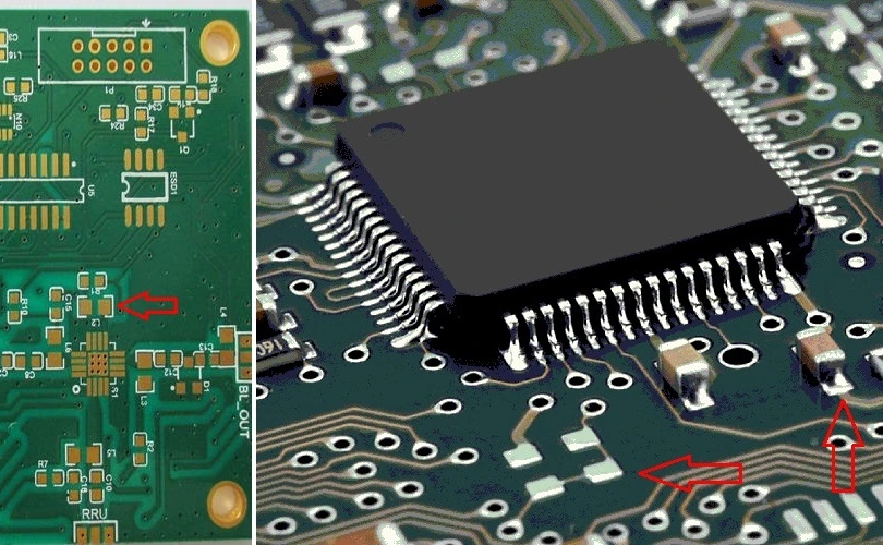 mạch in PCB, PCB, pad, SMD, linh kiện