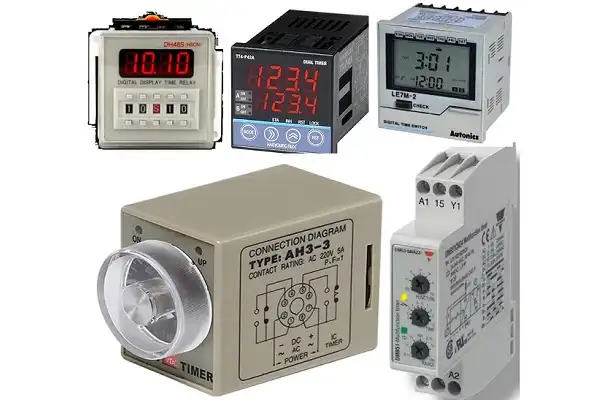 rơ le thời gian, relay, timer relay