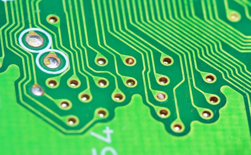 mạch in PCB, PCB, Via, trace